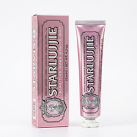 Dentifrice Apaisant à l'Aloe Vera Anti-Sensibilité Marque Blanche OEM Sans Fluorure Formule Naturelle Apaisante Soin des Dents Sensibles Personnalisé