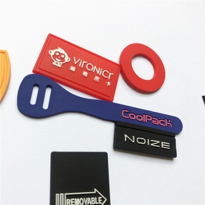 Custom Shape OEM Embossed 3D Soft Rubber PVC Label <b>Plastic</b> Silicone Morale Patches Logo - Product Image 4