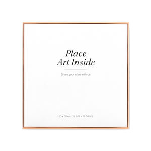 <span class=keywords><strong>Cadre</strong></span> décoratif en aluminium brossé et métal <span class=keywords><strong>rose</strong></span> écologique <span class=keywords><strong>cadre</strong></span> d'affiche mince 50x50 <span class=keywords><strong>30x40</strong></span> 40x50 20x25 35x25 - Product Image 1