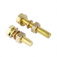 Vis, boulons et écrous hexagonaux en laiton et cuivre - Assortiment métrique en cuivre pur M3-M12 Grade 8.8