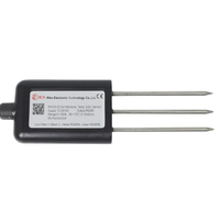 RIKA RK520-02 3 In1 Température d'humidité du sol EC Conductivité Capteur IP68 RS485 FDR Sol Meter Sensor