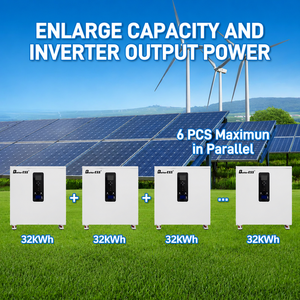EU Stock-32kWh 28kWh 51.2V 628Ah แบตเตอรี่ในตัว 12kw สามเฟส 220v 230v/380v ออลอินวัน +Active Balancer+WIFI MODULE +DDP 51.2V 628Ah - Product Image 5