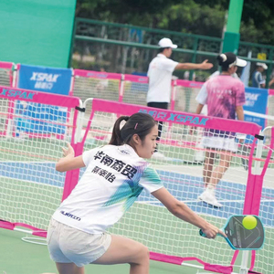 Ngoài trời pickleball hoạt động di động hàng rào hộ Lan Tôn sóng Net, đơn giản pickleball Tòa Án mặt đất bao vây Net - Product Image 4