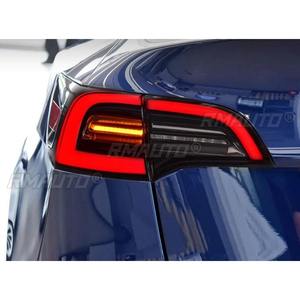 Pour Tesla Model 3 Y 2019-2024, feux de jour à LED, feux antibrouillard étanches, ensemble de feux arrière, kit carrosserie - Product Image 4