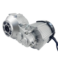 Moteur sans balais DC 350W-750W 48V/60V avec différentiel pour véhicules électriques, vélos électriques, montage au pied, 2,56 N.m