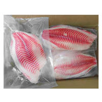 Filet de poisson tilapia entier surgelé LQF de bonne qualité, fruits de mer, emballage en vrac, nutritif, prix de gros