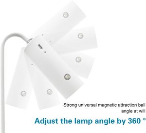 Phong Cách Hiện Đại Tích Hợp Mới Nghiên Cứu Bàn Đèn Dây Miễn Phí Từ Hút Bảng Đèn Bảo Vệ Mắt Cho Sinh Viên Ký Túc Xá Đèn - Product Image 6