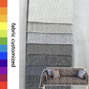 Hot bán 100% polyester Linen sofa vải <span class=keywords><strong>T</strong></span>ùy Chỉnh chéo nhuộm loại <span class=keywords><strong>T</strong></span>ơ Sống dệ<span class=keywords><strong>t</strong></span> Bọc chống nước trang trí đồng bằng - Product Image 1
