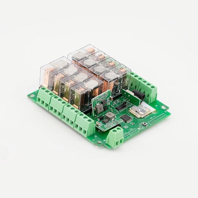 Tuya 8 Way 16A WiFi/Zigbee Remote Control Relay DC 12-27V AC 85-250V Inching Self-Locking Smart Home Switch Module RF433MHZ