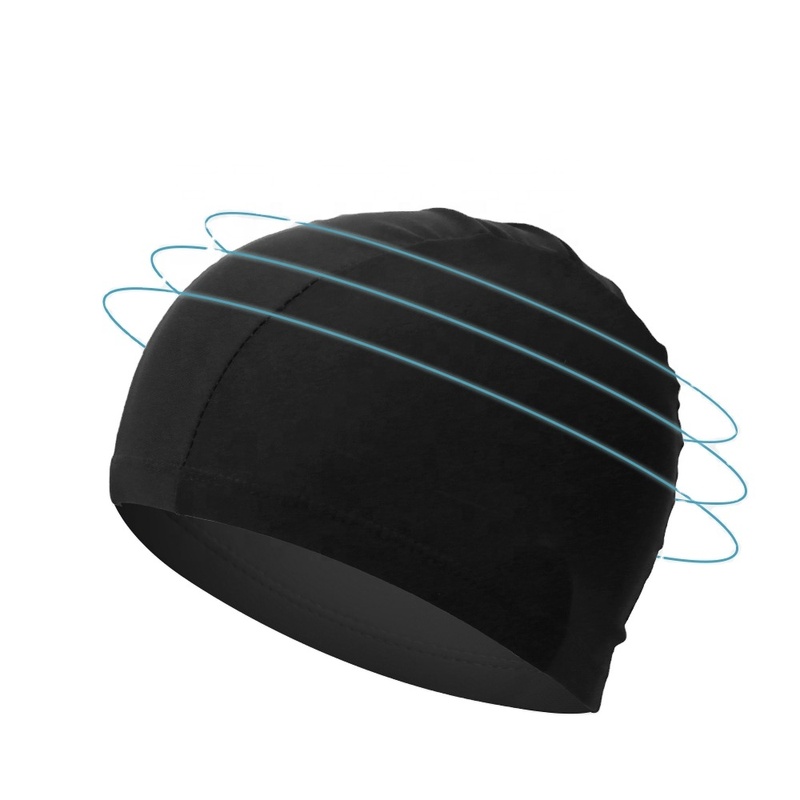 Polyester Swimming Cap Solid Color Summer