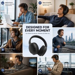 <b>Wireless</b> Gaming V5.3 Stereo Surround Sound Earphones ANC Noise Cancelling <b>Headset</b> Headphones - Product Image 5