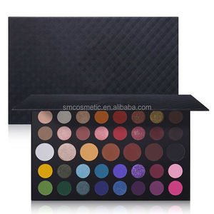 Paleta de sombras de ojos de etiqueta privada S143 de alta venta, textura suave, colores individuales, paleta de sombras de ojos mate, <span class=keywords><strong>libro</strong></span> de sombras de ojos - Product Image 3