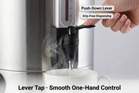 Chauffe-eau électrique compact et durable en acier inoxydable de 16 L, distributeur d'eau chaude commercial haute capacité pour hôtel, buffet, cuisine