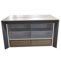 Supports d'affichage au détail modernes personnalisés pour ordinateur portable et téléphone mobile pour vitrine pour rangement dans une armoire en verre