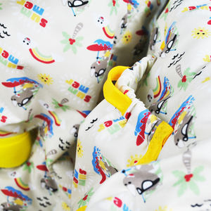 Venta caliente plegable carrito de la compra cubre moda <span class=keywords><strong>silla</strong></span> alta cubierta para bebé 2 en 1 - Product Image 4