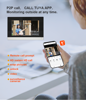 Interphone vidéo intelligent Wifi Tuya de haute qualité 1080P, prix le plus bas, longue garantie, système d'interphone, entrée vidéo