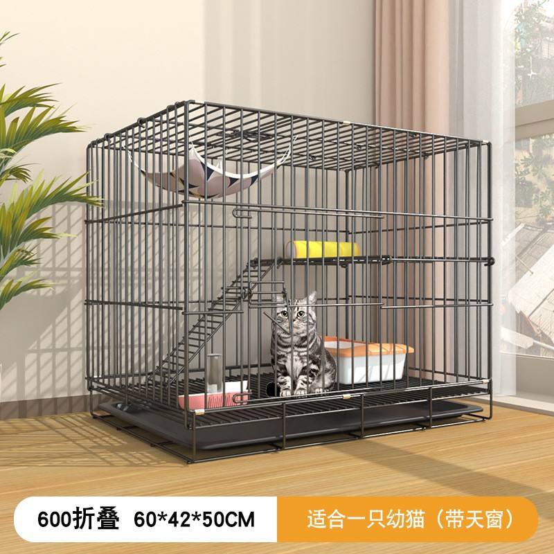 Couches noires de double de 61*42*50cm