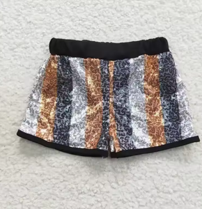 Wholesale Mardi Gras <strong>Kid</strong> Clothing Shiny <strong>Sequin</strong> <strong>Shorts</strong> Casual Toddler Baby Girl <strong>Shorts</strong> - Product Image 4