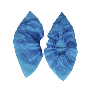 Cubierta médica para zapatos CPE, cubierta desechable para calzado, a prueba de agua, hecha a máquina - Product Image 2