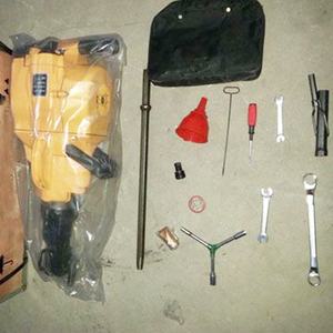 חם מכירה פנימית בעירה סלע מקדחה סלע כף יד ריסוק בנזין פטיש להרים מכונת קידוח - Product Image 5