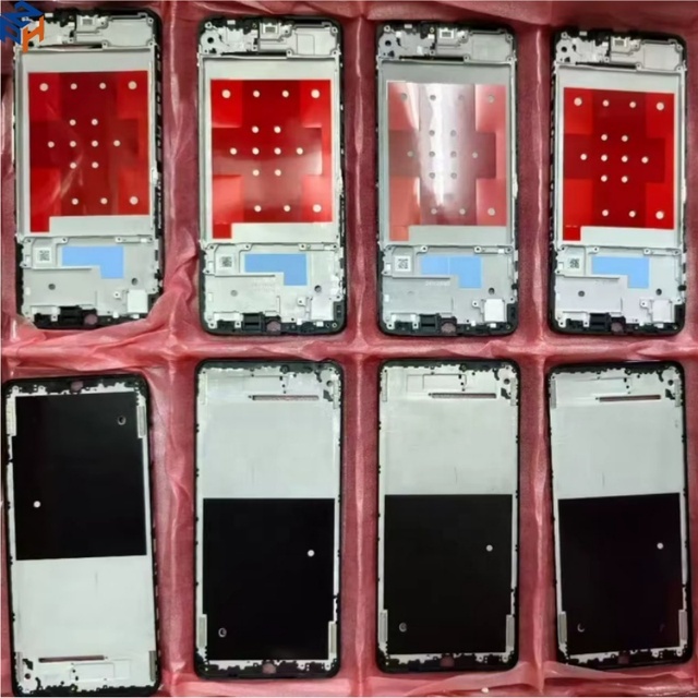 A075 Lcd Frame for Samsung Galaxy A07 4G Front Middle Frame Housing Board Lcd Faceplate Bezel Replace Repair Parts