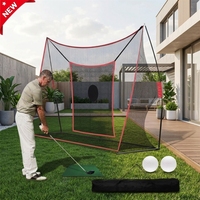 GN03A Filet de golf personnalisable, filets et tapis pour driving range, usine de filets de golf du Guangdong