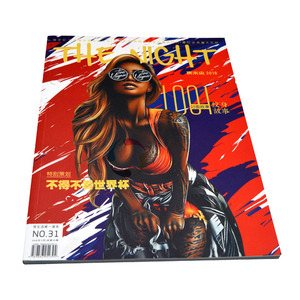 Layanan cetak buku kustom sampul lembut buku majalah warna penuh - Product Image 4