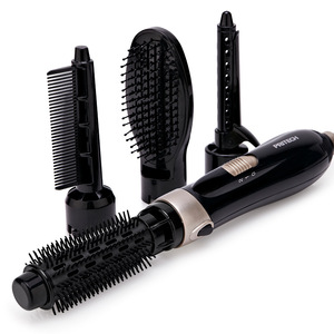 Dispositivo Professionale per Acconciature Senza Lame di Alta Qualità, Piastra per Capelli Ionica 4 in 1 Multifunzione con Asciugacapelli - Product Image 3