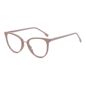 กรอบแว่นตาแบบ Cat Eye สำหรับผู้หญิง ป้องกันแสงสีฟ้า กรอบเต็ม วัสดุ PC ขายส่ง - Product Image 1