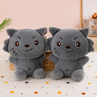 Peluches de loterie d'arcade assorties, en tissu peluche court super doux, conception légère et souple, 8 pouces, pour mini machine à griffes