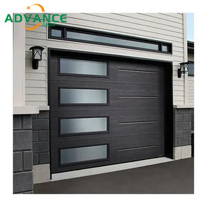 <span class=keywords><strong>Porte</strong></span> de <span class=keywords><strong>garage</strong></span> automatique inclinable facile à soulever pour maisons résidentielles modernes Fonctionnement silencieux Acier avec isolation thermique pour villas - Product Image 6
