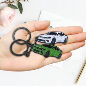 Elite Choice Stainless Steel RV Keychain Set Happy Camper <b>Keyring</b> for Couples Camping Accessories Travel Trailer Gifts RTS - Product Image 3