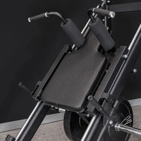 Rack de musculation 2-en-1 avec presse à jambes à 45 degrés et machine Hack Squat – Équipement de fitness fonctionnel pour salle de sport
