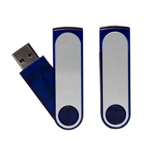 Promosyon hediyeler döner USB Flash sürücü özel logo U Disk 4G 8G 16g 32G 64G usb sopa kalem sürücüler plastik USB Flash bellek