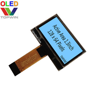 Topwin nhỏ OLED hiển thị 1.3 ''1.3inch 16 pin màu trắng với 25mm chiều dài FPC Cáp 4-spi Giao diện kết nối loại - Product Image 5