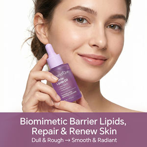 Suero Blanqueador Intensivo con Ácido Hialurónico y Escualano de Marca Privada, Hidratante, Iluminador, con Lípidos de Barrera - Product Image 3