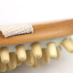 Bain à main en bois compostable SPA corps masseur Cellulite corps brosse outil de Massage sec brosse pour le corps - Product Image 6