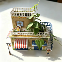 Kit de bricolage maison en puzzle 3D en papier avec jardinière, modèle éducatif personnalisé à assembler, jouet cadeau