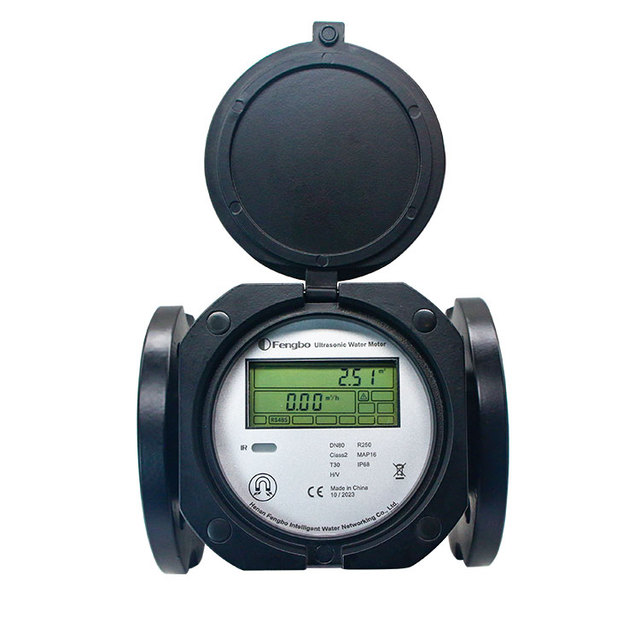 Large Diameter Ultrasonic Water Meter DN125/150mm IP68 Prepaid Digital Water Meter RS-485 M-bus Smart Water Meter Manufacturer
