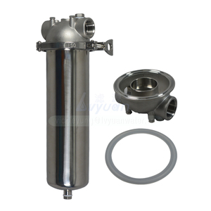 Boîtier de filtre à cartouche simple en acier inoxydable haute pureté SS304 316L avec port NPT 10 20 30 40 pouces - Product Image 4