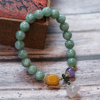 Bracelet en perles d'agate rouge naturelle, 10 pièces, fleur/citrouille, breloque, accessoires porte-bonheur sculptée à la main, cadeaux pour femme