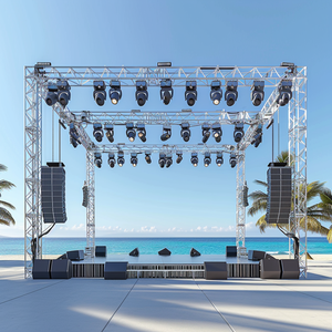 Sistema de truss de luz de torre de elevación de eventos personalizado de alta calidad Truss de pantalla Premium para eventos - Product Image 3