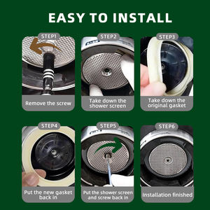 100 piezas de junta de repuesto de anillo de silicona compatibles con modelos de máquina de espresso <span class=keywords><strong>Delonghi</strong></span> Dedica EC680 EC685 juego de utensilios - Product Image 6