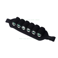 Cinturón Porta Cervezas para 6 Botellas, Cinturón para Seis Paquetes de Cerveza, Porta Latas de Refresco, Funda de Neopreno para Latas de Cerveza