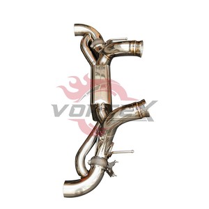 ระบบท่อไอเสียแบบ Catback สำหรับ McLaren GT 4.0T รุ่น Vortex Factory ODM OEM Titanium Valvetronic Muffler พร้อมวาล์วสีฟ้าเบิร์นท์ - Product Image 5