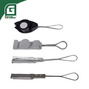 Collier de suspension pour câble à <span class=keywords><strong>fibre</strong></span> <span class=keywords><strong>optique</strong></span> en acier inoxydable GETEKnet OEM ADSS, pince de fixation pour câble de descente FTTH, ancre pour câble <span class=keywords><strong>optique</strong></span> - Product Image 1