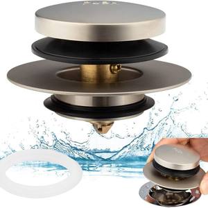 Universal Tip Toe Bath <b>Drain</b> Stopper and Cover Replaces Lift and Turn Tip-Toe and Trip Lever <b>Drains</b> for Tub - Product Image 6
