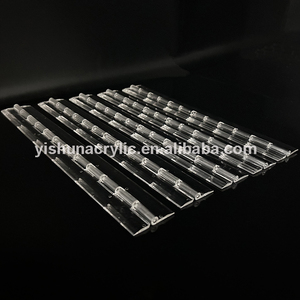 Bisagra de Acrílico Transparente, Bisagra de Plástico Transparente para Gabinete, Joyero, Puerta de Vidrio, Herrajes para Muebles - Product Image 2