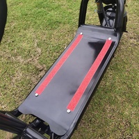 Mini scooter électrique à trois roues et panier avant et siège de haute qualité pour adultes