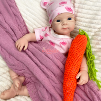 Poupée Reborn en Silicone Souple de 50 cm, Effet Peau de Bébé Réaliste, Ligne de Moulage à Faible Visibilité, Poupée Bettie pour Décoration et Présentation à Domicile